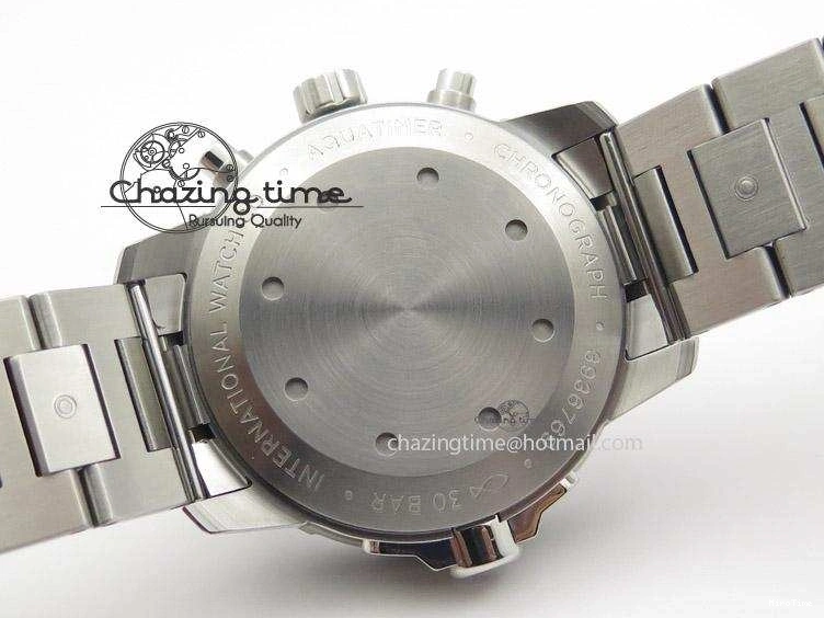 MIROTIME 0504 Classic Aquatimer Chrono IW376803 V6F 1:1 Best Edition Black Dial On SS Bracelet A 7361